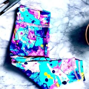 NWOT Adidas 9 month colorful leggings